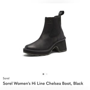 Sorel Women's Black Ankle Booties